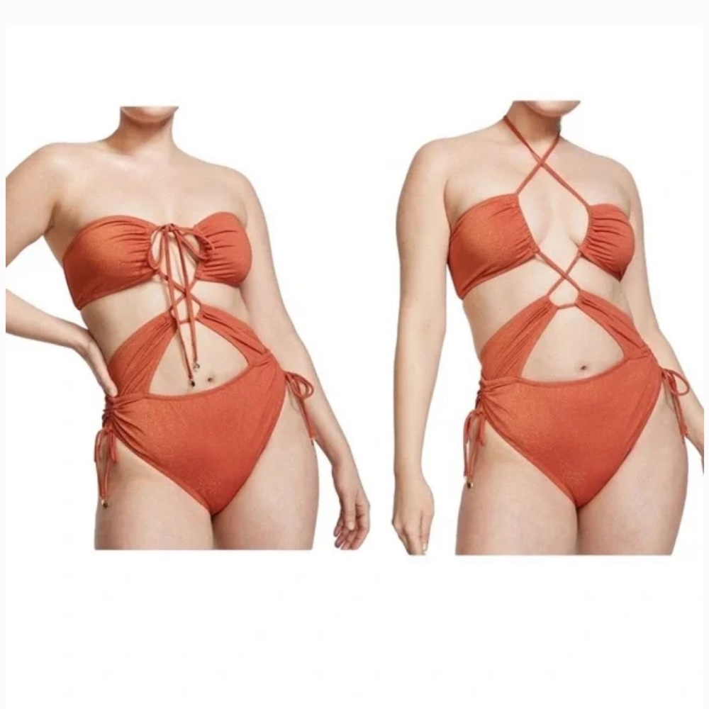 Victoria secret shimmer one piece monokini